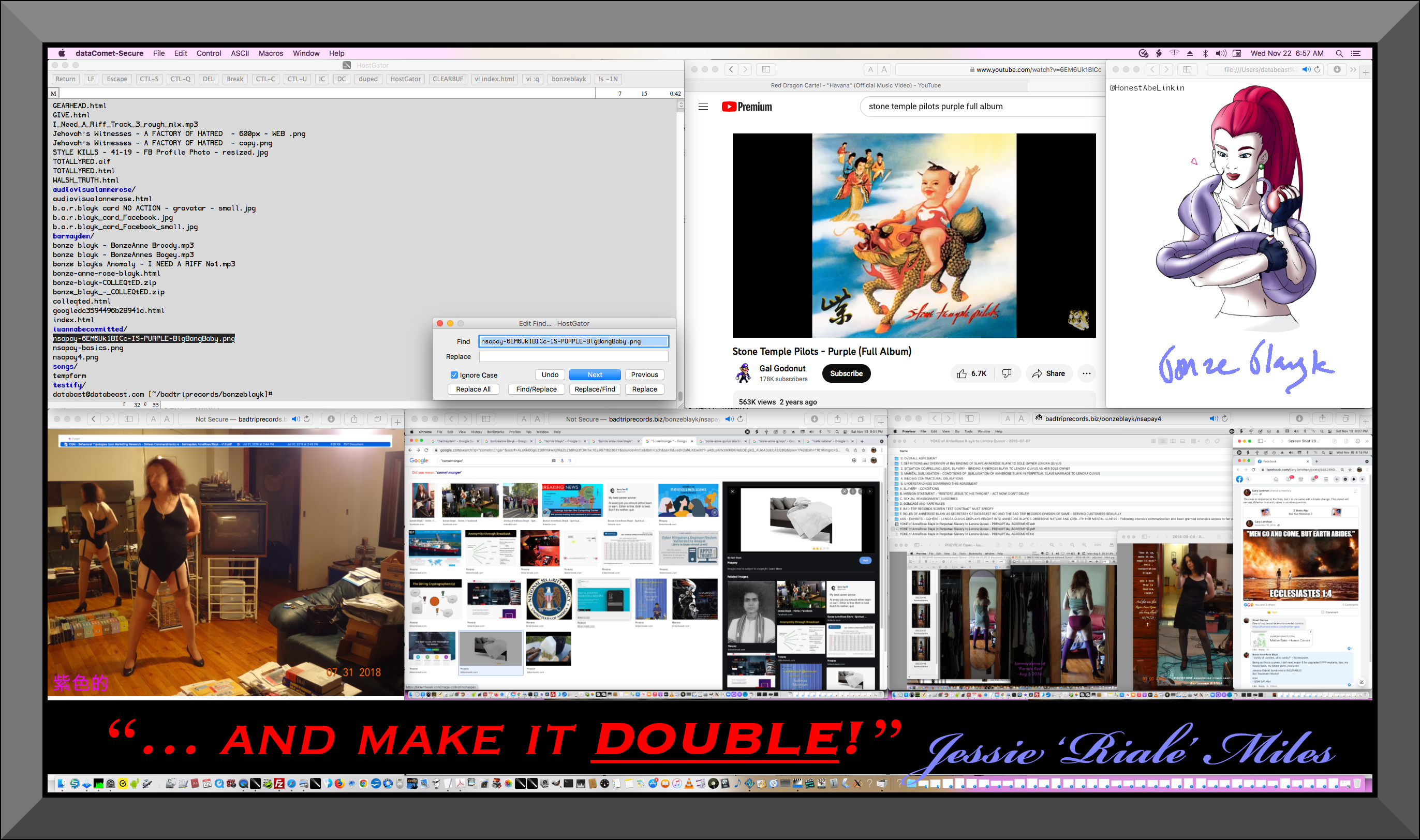 ./2023-11-22 - ADVERTISED ON FACEBOOK - nsapay - Stone Temple Pilots - PURPLE - Qirin Rising - DATABEAST AG - Jessica Riale-Miles Cox with Charizar TEAM ROCKET and MAKE IT DOUBLE.png